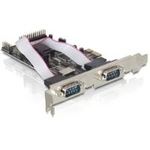 DeLock PCI Express card 4 x serial, 1x parallel (89177)