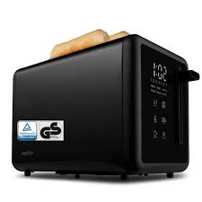 Medion Life MD12102 Toaster schwarz 850W 2-Scheiben 7 Bräunungsstufen LED-Touch