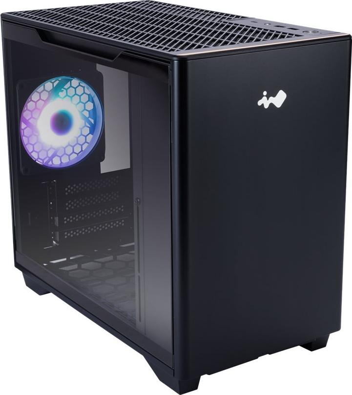 IN WIN A3 Mini Tower micro-ATX Tempered Glass ARGB Schwarz