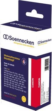 Soennecken Tintenpatrone 80165 wie Canon CL513 c/m/y (80165)