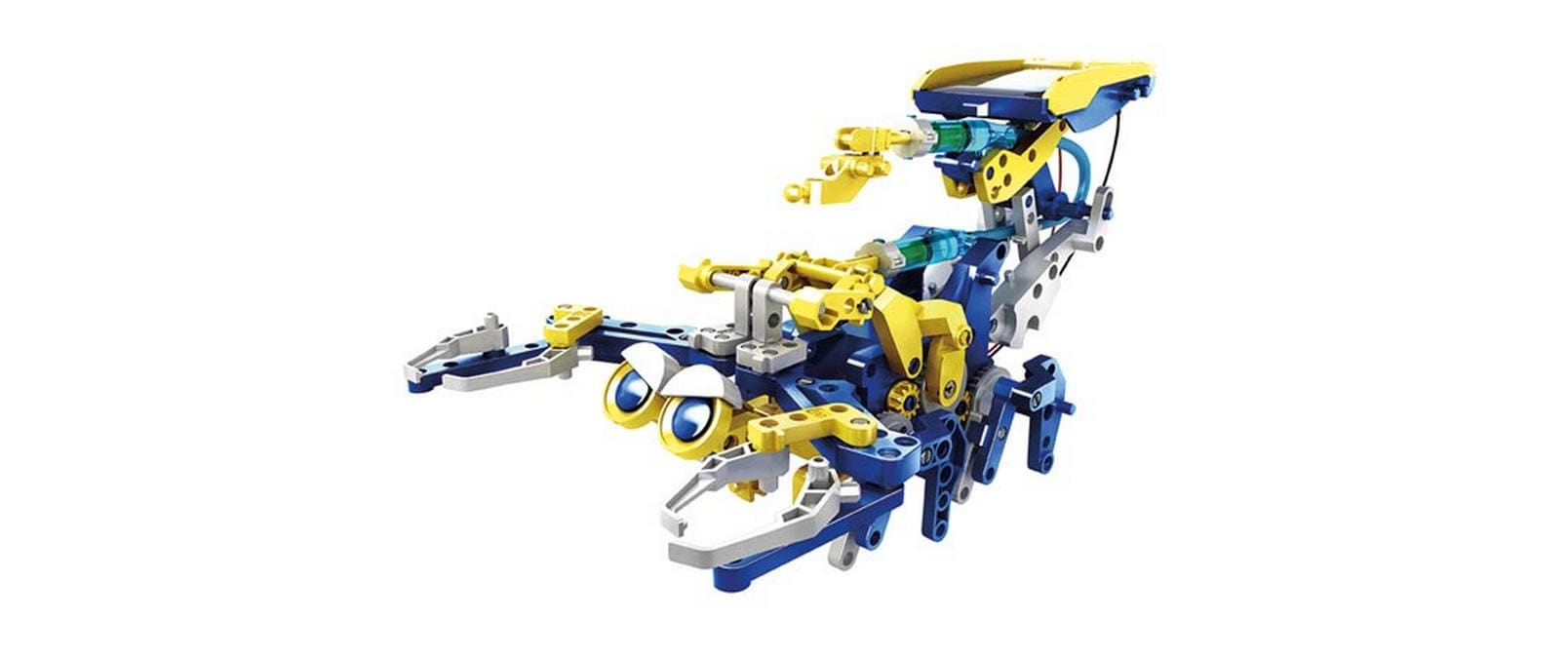 Velleman KSR17 Roboter-Bausatz 12-in-1 230-teilig Solar & Hydraulik Mehrfarbig