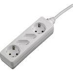 Hama 4-Way Power Strip with Child Protection (00121921)