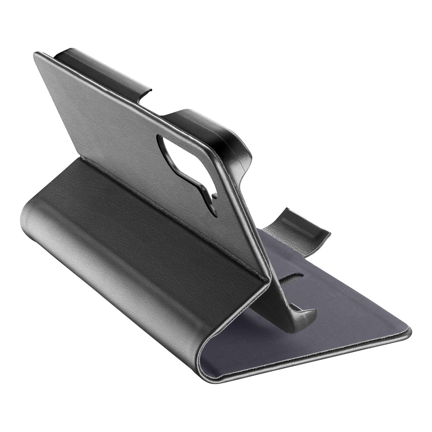 Cellularline Book Case für Samsung Galaxy A57 5G Folio Kunstleder 6,7" Schwarz