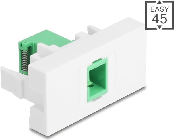 Delock Easy 45 Modul SC Simplex Buchse zu mit Laserschutzklappe innen (90877)