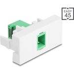 Delock Easy 45 Modul SC Simplex Buchse zu mit Laserschutzklappe innen (90877)