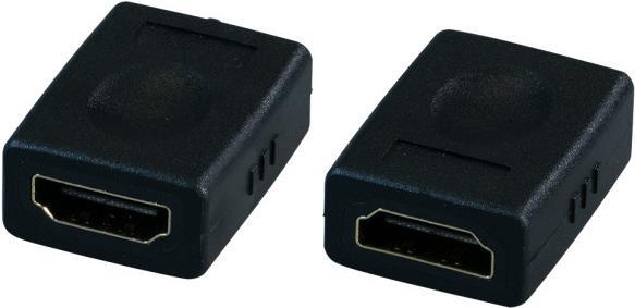 EFB-Elektronik HDMI+ Adapter, 2x HDMI+-A, Bu.-Bu., schwarz Hersteller: EFB Elektronik (EB472V2)