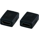 EFB-Elektronik HDMI+ Adapter, 2x HDMI+-A, Bu.-Bu., schwarz Hersteller: EFB Elektronik (EB472V2)