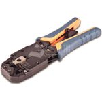 Wirewin 129404 Kabel-Crimper Crimpwerkzeug Grau - Orange (129404)