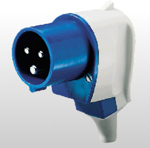 MENNEKES Elektrotechnik GmbH & Co. KG CEE-Winkelstecker 1411 16A3P 6H230V IP44 (1411)