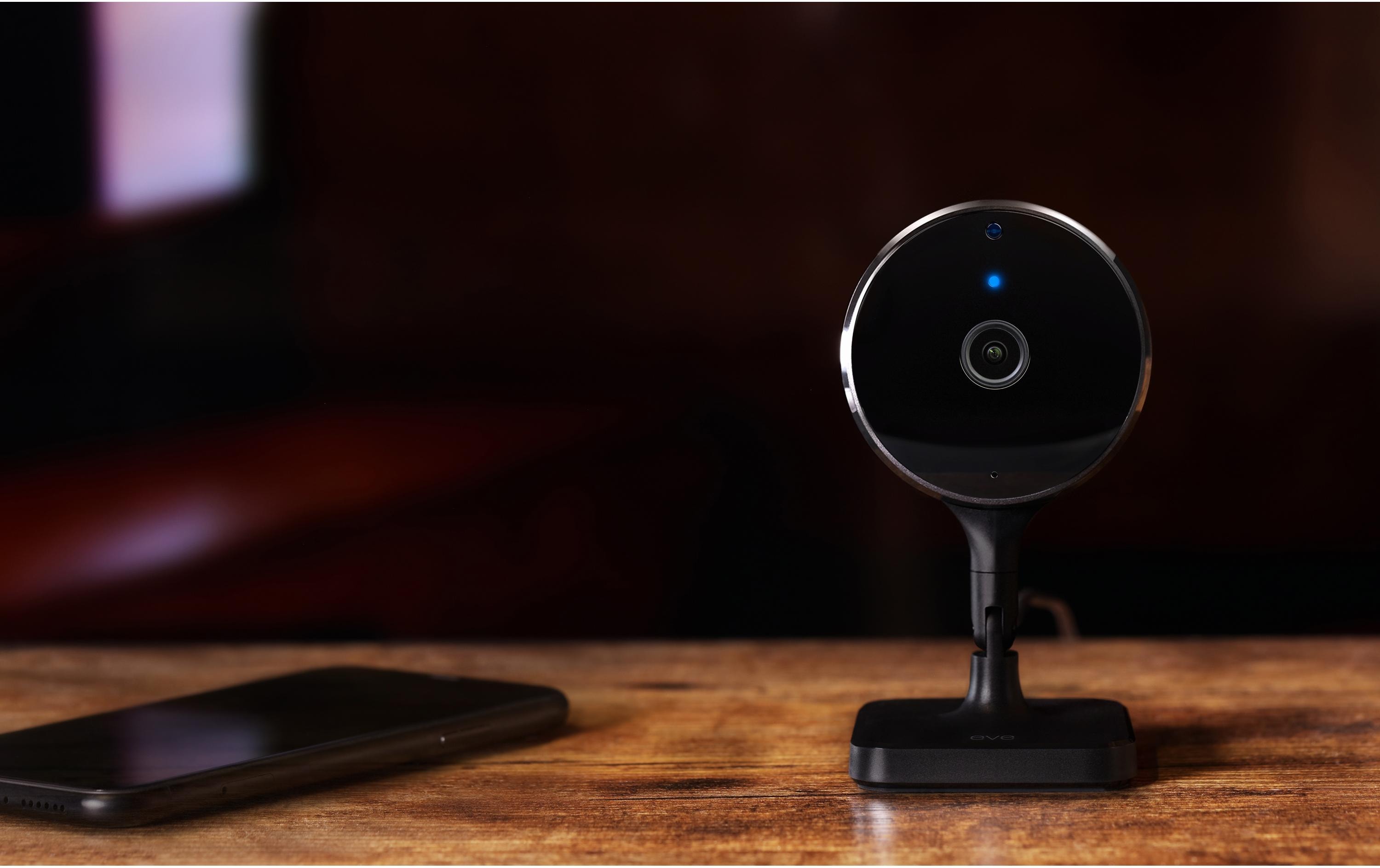 Eve Systems Eve Cam Turret IP-Sicherheitskamera 1920 x 1080 Pixel Schwarz