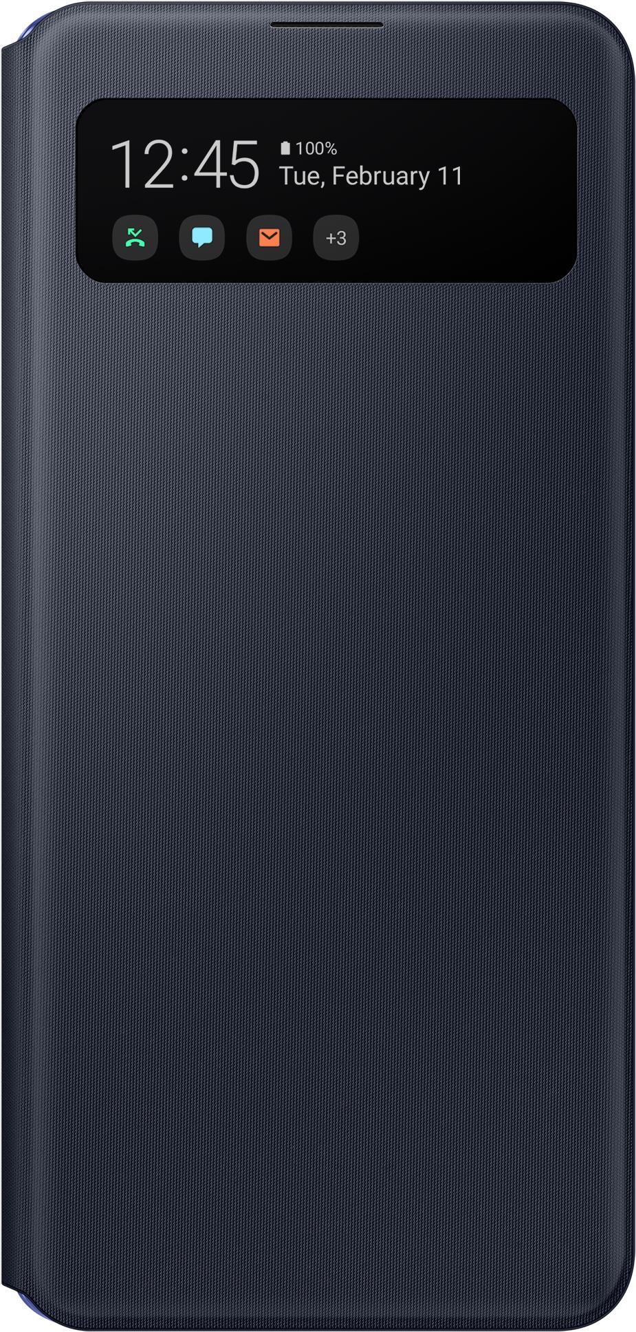Samsung S View Wallet Cover Galaxy A41 Black (EF-EA415PBEGEU)