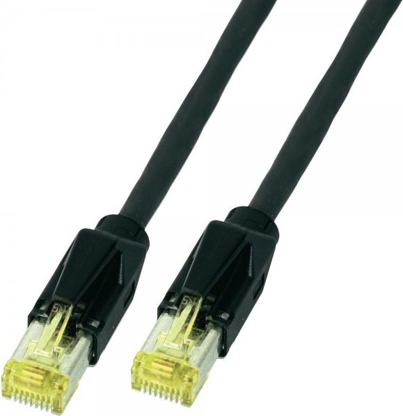 EFB-Elektronik RJ45 Patchkabel Cat.6A S/FTP LSZH Draka UC900 TM31 schwarz 3m Hersteller: EFB Elektronik (K8560SW.3)