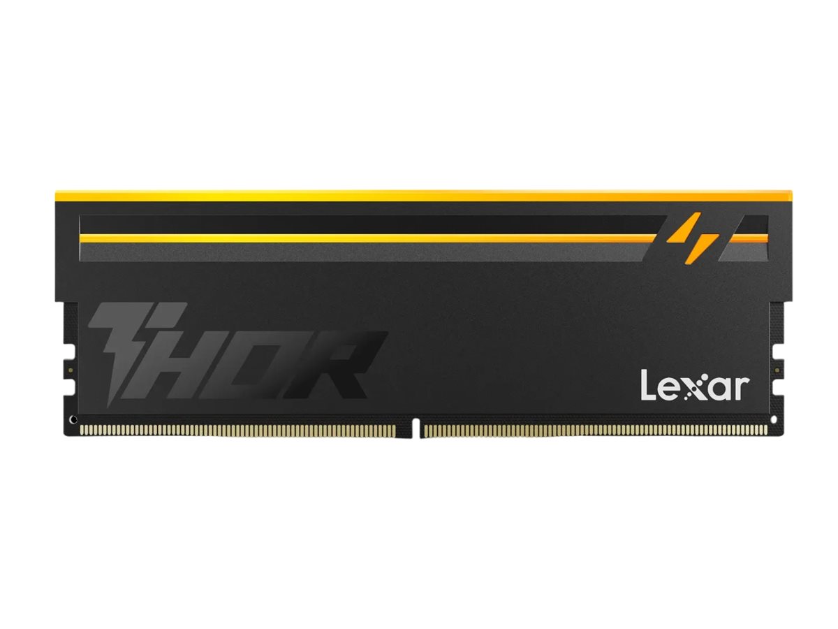 Lexar THOR RGB 2.0 DDR5 6000 MT/s 32 GB Kit CL38 Schwarz