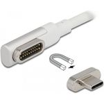 Delock USB-Kabel 24 pin USB-C (M) abgewinkelt, magnetisch zu 24 pin USB-C (M) (86703)