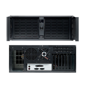 FANTEC TCG-4880X07-1 4U Rack-Montage Server-Gehäuse E-ATX Schwarz