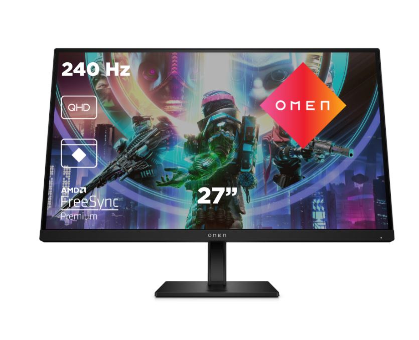 HP OMEN QHD Gaming Monitor (AW3V0E9#ABB)