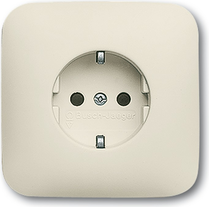 BUSCH-JAEGER Schuko Unterputz-Steckdose 20EUJ-212 Duro 2000 SI weiss 20EUJ-212 (2011-0-1367)