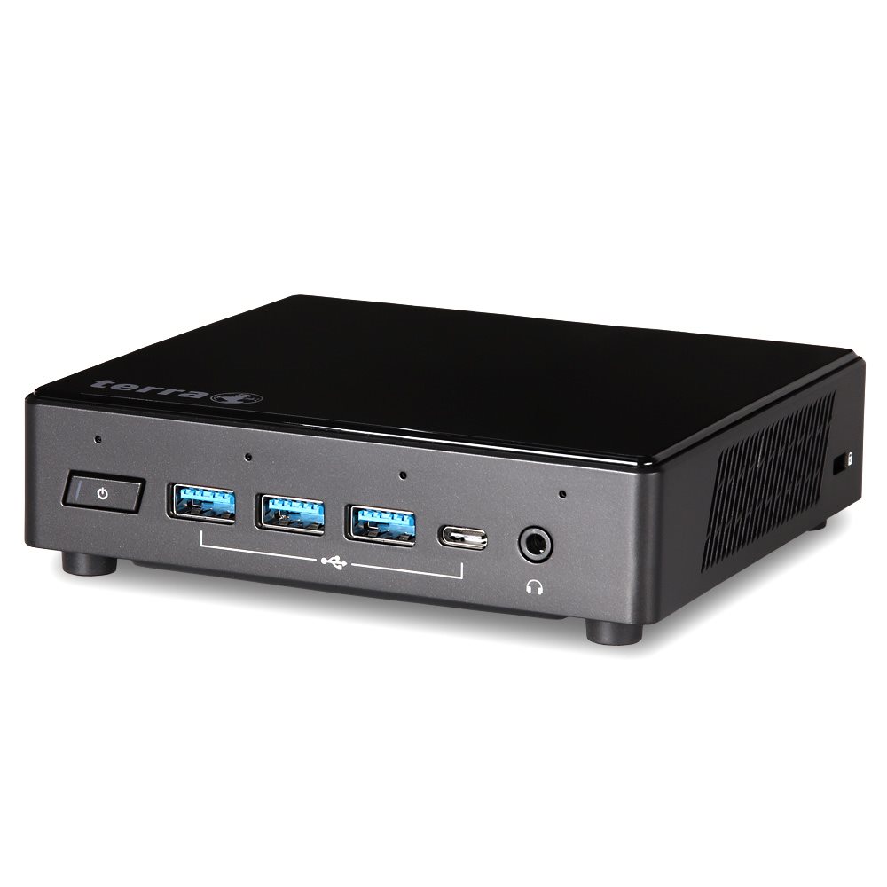 TERRA PC-Micro 3100 SILENT GREENLINE 8 GB RAM 240 GB SSD Schwarz