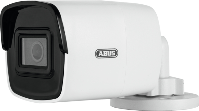 ABUS TVIP62510 IP Mini Tube Kamera 2 MP Full HD PoE IR Nachtsicht Innen & Außen Schwarz/Weiß