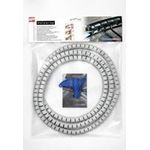 HellermannTyton Schutzschlauch längsgeteilt 27 mm grau - 161-64405 (HWPP25/2-GY)