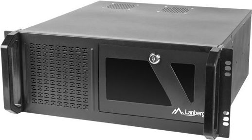 Lanberg Server Gehäuse Rackmount ATX 450/08 48,30cm (19") 4U (SC01-4504-08B)