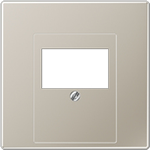 JUNG ES 2969 T. Produktfarbe: Edelstahl, Markenkompatibilität: JUNG, Material: Edelstahl (ES2969T)