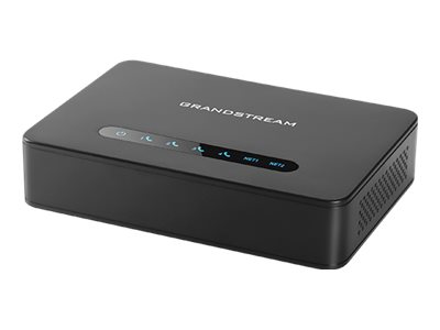 Grandstream HT814 V2 VoIP-Gateway mit Gigabit NAT-Router Schwarz