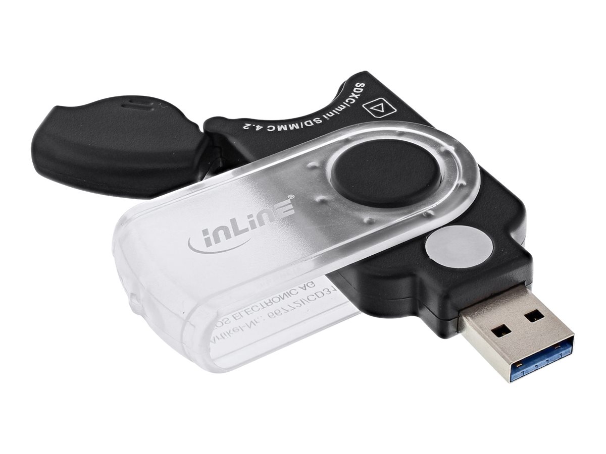 InLine 66772I Kartenleser USB 3.0 Schwarz