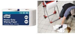 TORK Mehrzweck-Putzrolle, 2-lagig, weiß, 170 m (130062)