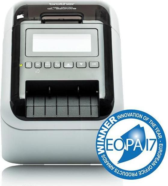 Brother QL-820NWBcVM Etikettendrucker Thermodirekt 300 x 600 dpi 110 Etiketten/Min. Schwarz, Weiß