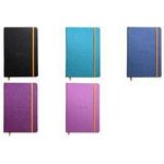 RHODIA Notizbuch RHODIARAMA, DIN A5, liniert, violett fester Einband aus Kunstleder mit Prägung, 96 Blatt, - 1 Stück (118750C)