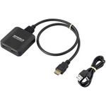 SpeaKa Professional SP-HDMIS-300 2 Port HDMI-Splitter Ultra HD-faehig 7680 x 4320 Pixel (SP-13457064)