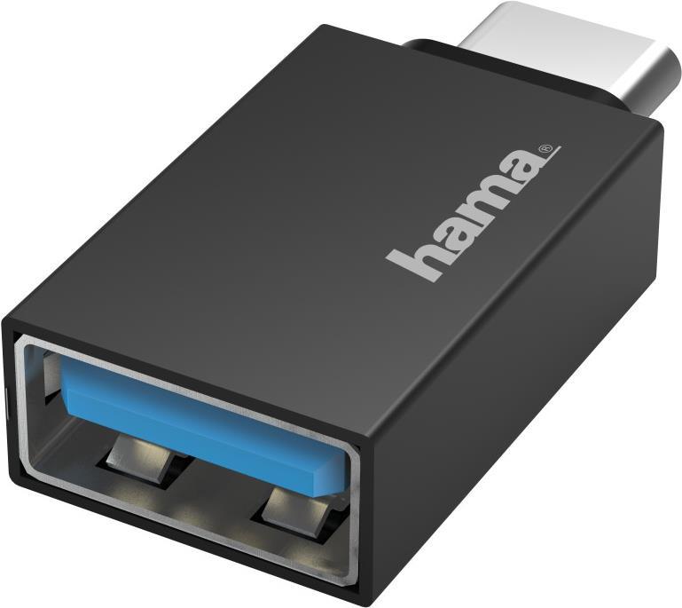 Hama USB-C-OTG-Adapter auf USB-A, USB 3.2 Gen1, 5 Gbit/s (00200311)