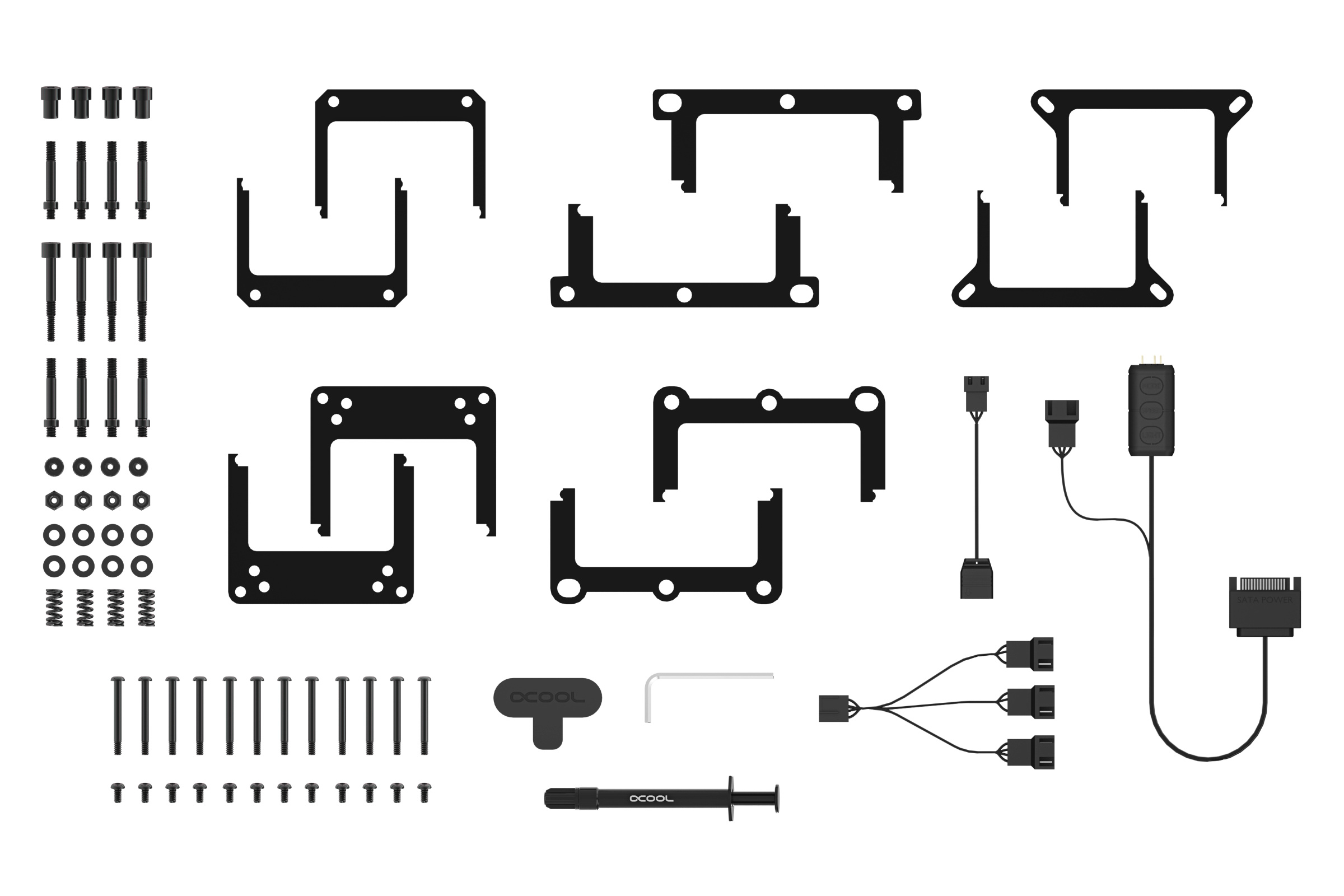 Alphacool Eisbaer Pro Aurora 240 CPU All-in-One-Flüssigkeitskühler 12 cm