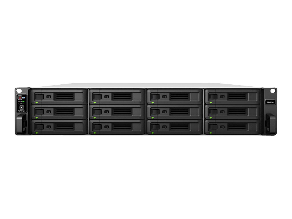 Synology RackStation RS3621xs+ NAS-Server 12 Schächte 8 GB RAM Schwarz