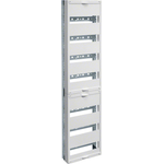 Hager ZU37KS. Produktfarbe: Weiß. Breite: 250 mm, Höhe: 1050 mm, Tiefe: 106 mm (ZU37KS)