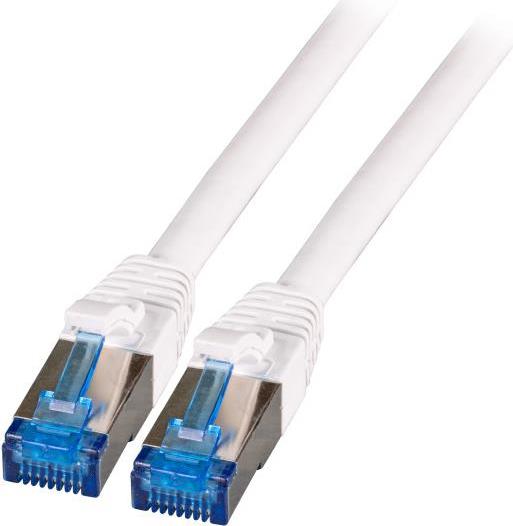 EFB-Elektronik RJ45 Patchkabel Cat.6A S/FTP TPECat.7 Rohkabel superflex weiß 10m Hersteller: EFB Elektronik (K5525FWS.10)