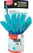 Maped Bleistift KIDY learn CONCENTRATION + Bleistiftaufsatz 20er Köcher, HB, Minenstärke: 2,2 mm, dreieckig, bruchfeste - 1 Stück (854401)