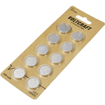 Voltcraft Knopfzelle CR 2032 3 V 10 St. 220 mAh Lithium VC-16107995 (VC-16107995)