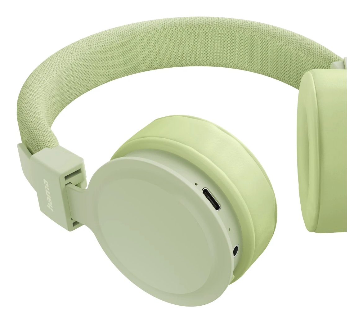 Hama Freedom Lit III Bluetooth On-Ear Kopfhörer Kabellos Faltbar Grün