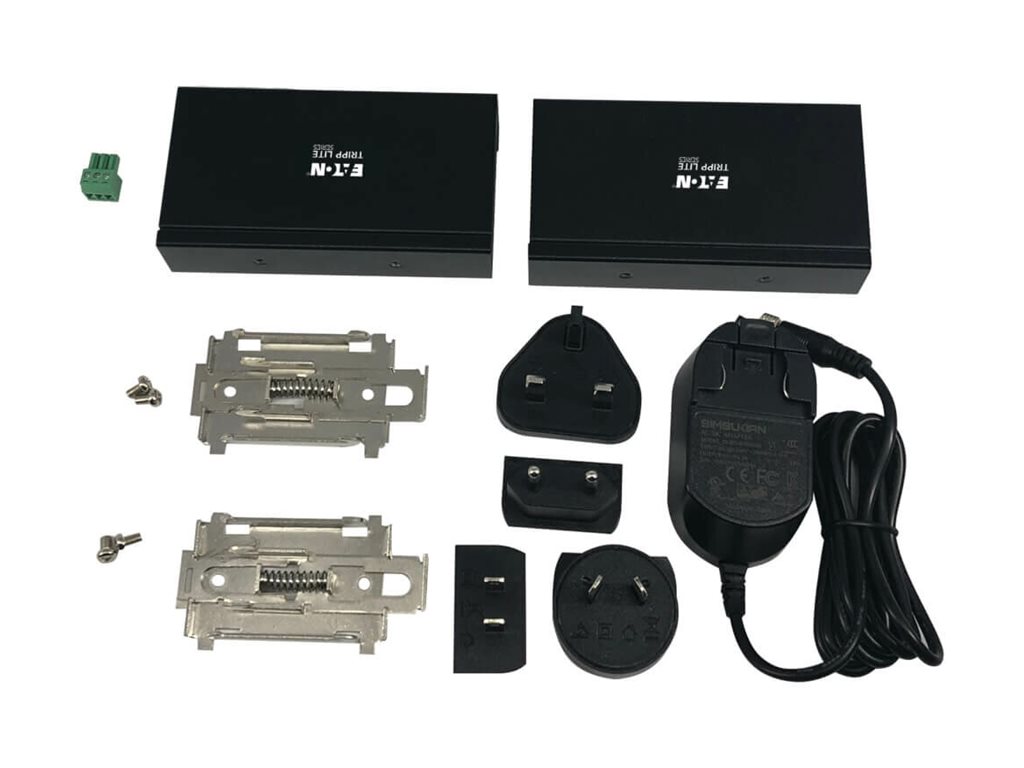 Tripp Lite B203-101-IND-ER USB-über-Cat6-Extender USB 2.0 100 m PoC Schwarz