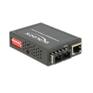 Delock Medienkonverter 1000Base-LX SC SM 1310 nm 10 km kompakt (86441)