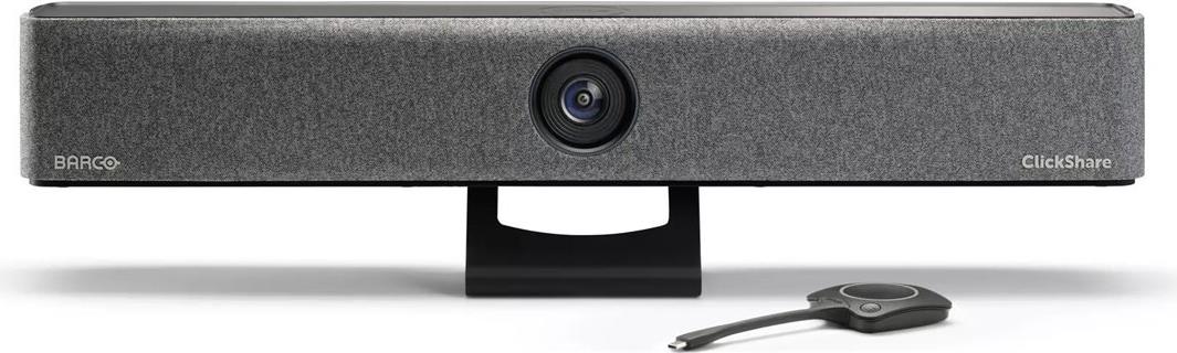 Barco ClickShare Bar Core All-in-One Videoleiste für drahtlose Konferenz - KI 4K-Kamera, USB-C, AirPlay, Miracast, WLAN  (R9861632EUB1)