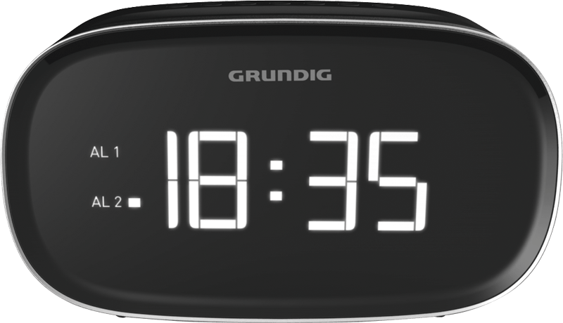 Grundig Sonoclock 3000 sw Uhrenradio UKW USB-Ladebuchse dimmbar (GCR1110)