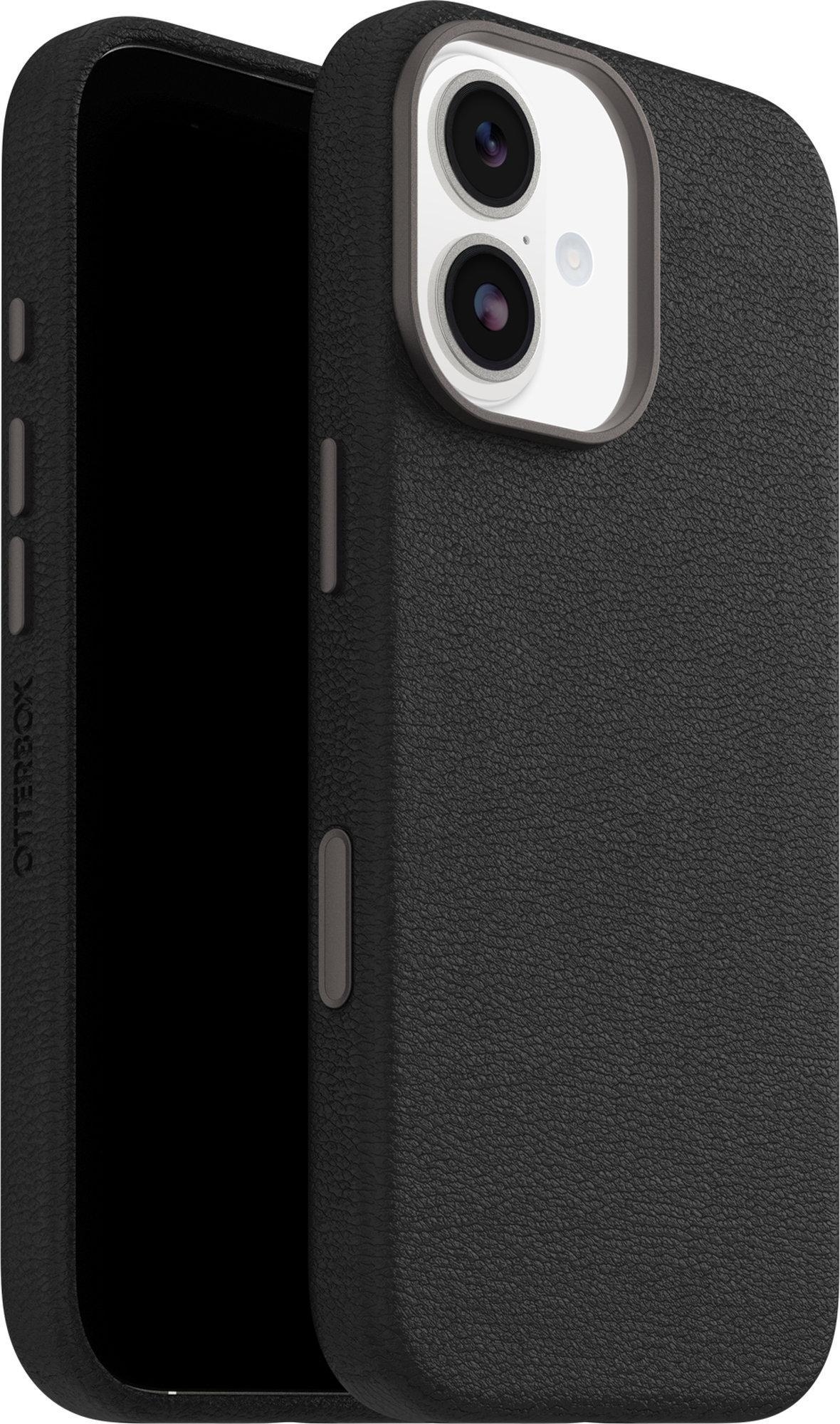 OtterBox Symmetry Cactus Leather Cam Control iPhone 17 black (77-99013)