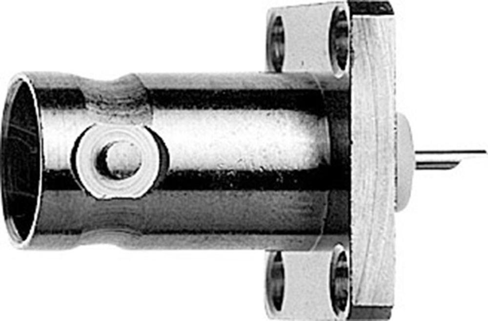 Telegärtner BNC-Einbaubuchse mit Flansch 50 Ohm, Z05, a=Ø3.2 - 1 Stück (J01001A0698)