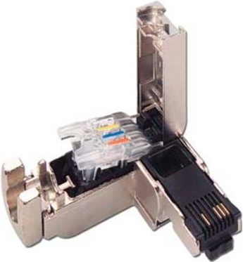 Siemens Datensteckverbinder RJ45 90° Kabelausgang Cat.5 IP20 (6GK1901-1BB20-2AA0)