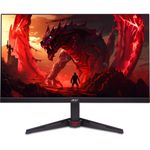 Acer Nitro VG240YX1, Gaming-Monitor - (60.5 cm (23.8 Zoll), schwarz/rot, FullHD, VA, HDR, 200Hz Panel) [Energieklasse E] (UM.QV0EE.101)