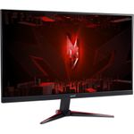 Acer Nitro VG240YS3, Gaming-Monitor - (61 cm(24 Zoll), schwarz/rot, FullHD, VA-Panel, HDMI, 180Hz Panel) [Energieklasse E] (UM.QV0EE.302)