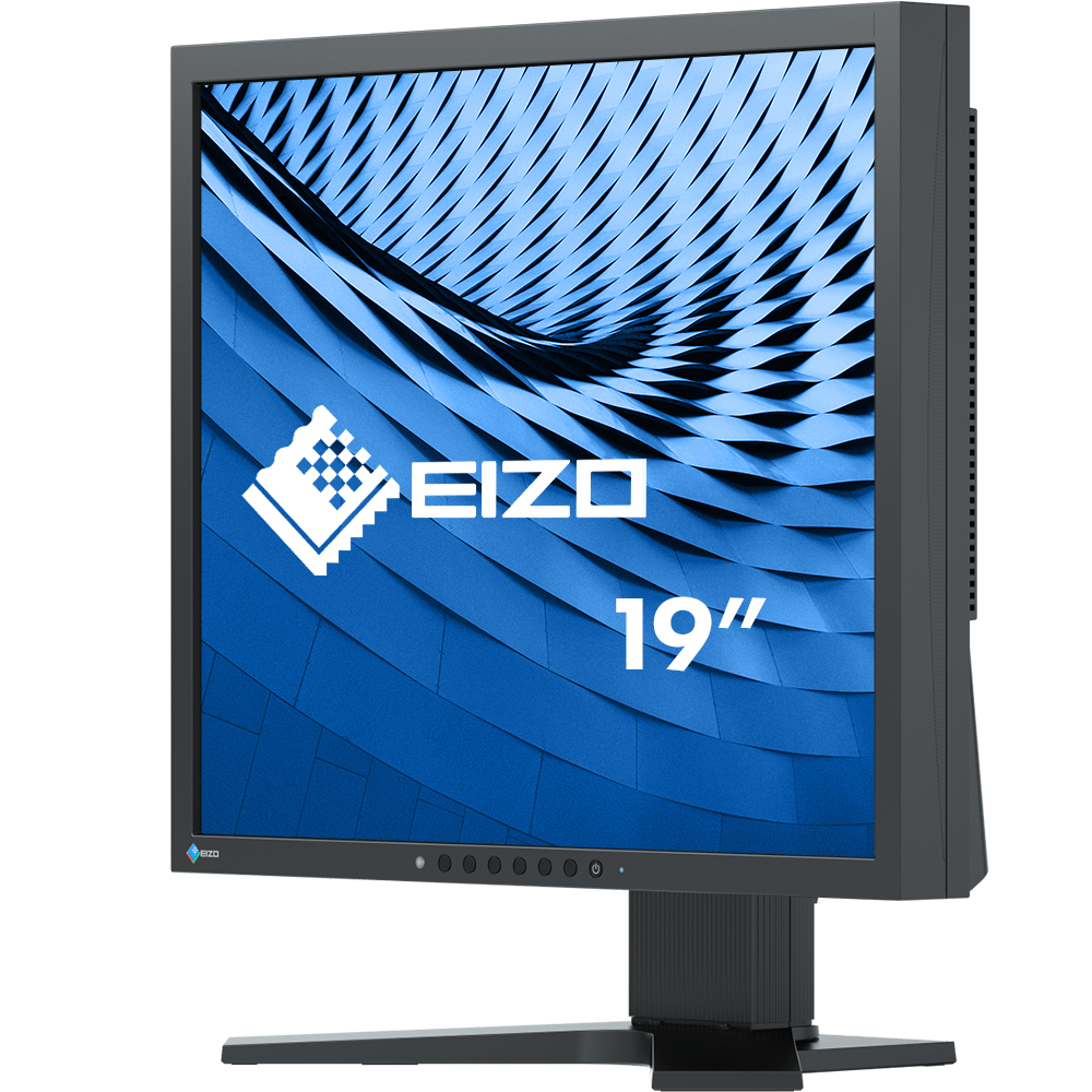 Eizo FlexScan S1934H-BK 19" LED-Monitor IPS 1280 x 1024 Schwarz
